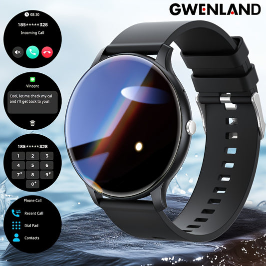HD Smartwatch - 3.71cm Touch Screen,, AI Voice Control, 100+ Workout Modes, Music & Camera Remote, for iPhone & for Android, Ultra Thin Smart Watch, Sports Companion, Activity Tracking, Stylish Tech, Sleek Design, Hi