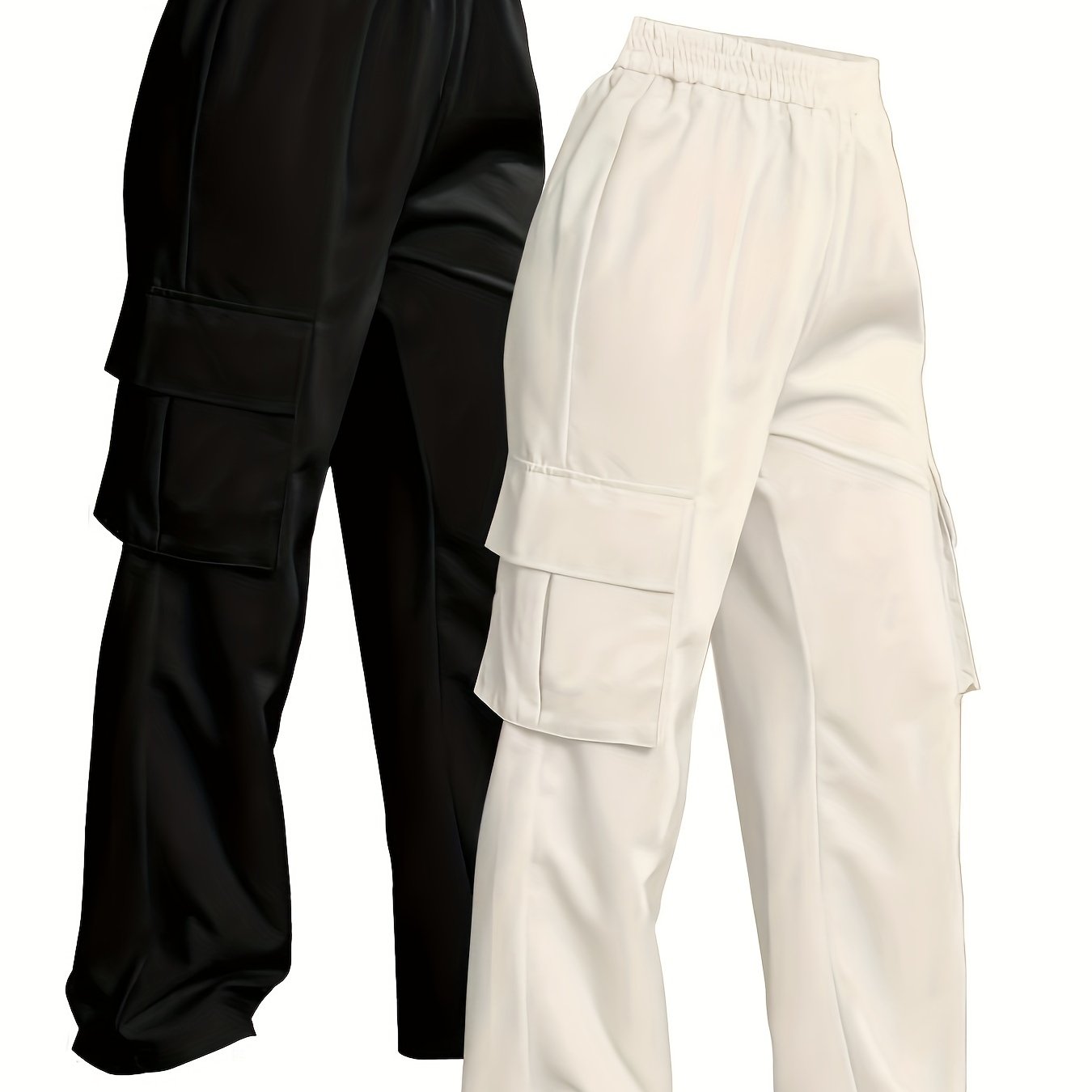 Lot de 2 pantalons cargo Femme