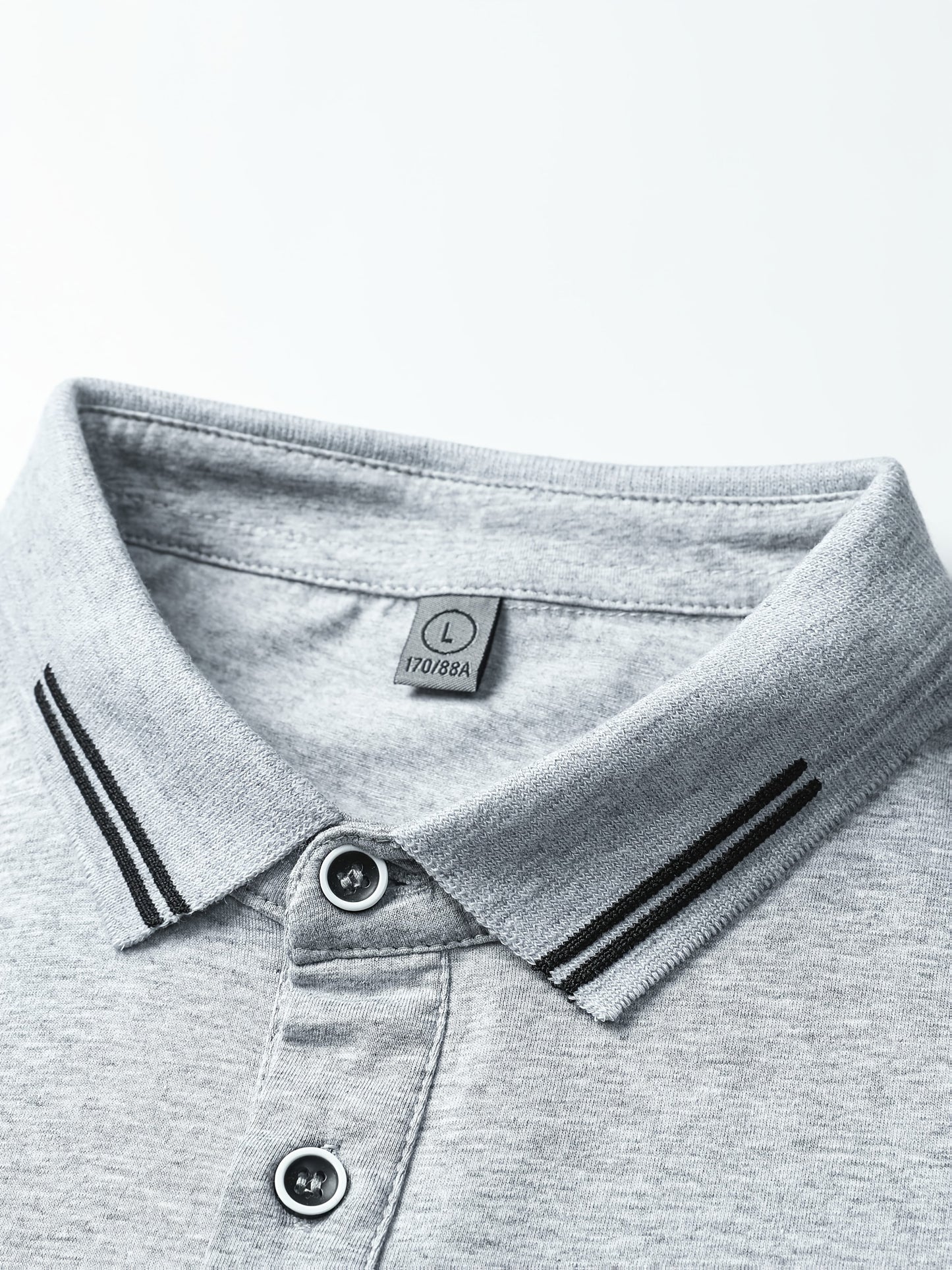 Men's Lightweight Business Casual Shirt - Breathable, Stretch Fabric Blend with Button Detail, Short Sleeve, Solid Color