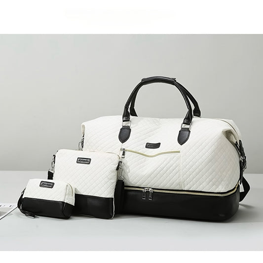 Set de Sacs de Voyage 3 Pièces – Grande Capacité, Sac Principal