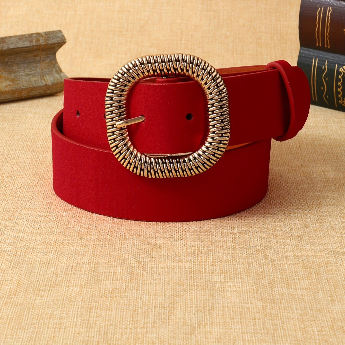 1 lot de 3 ceintures rétro simples et polyvalentes pour femmes – Idéales pour le travail, les sorties ou les passionnées de style, ensemble tendance en PU et suède