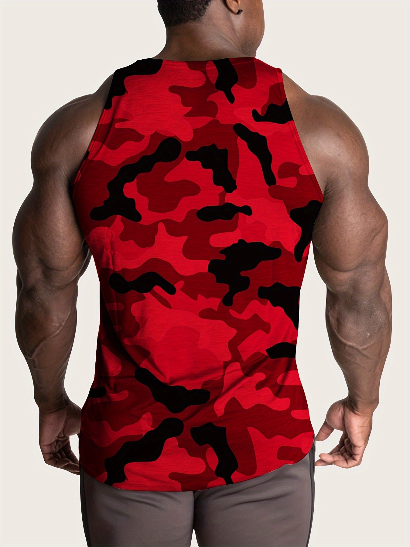 Lot de 4 Débardeurs Homme Grande Taille – Camouflage