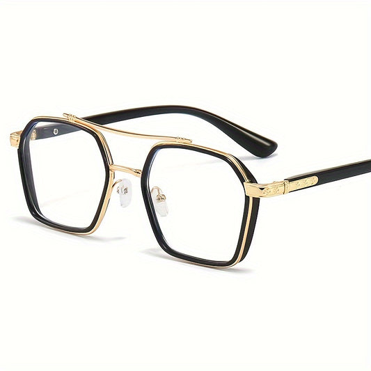 Trendy Square Glasses for Men And Women, Without Battery