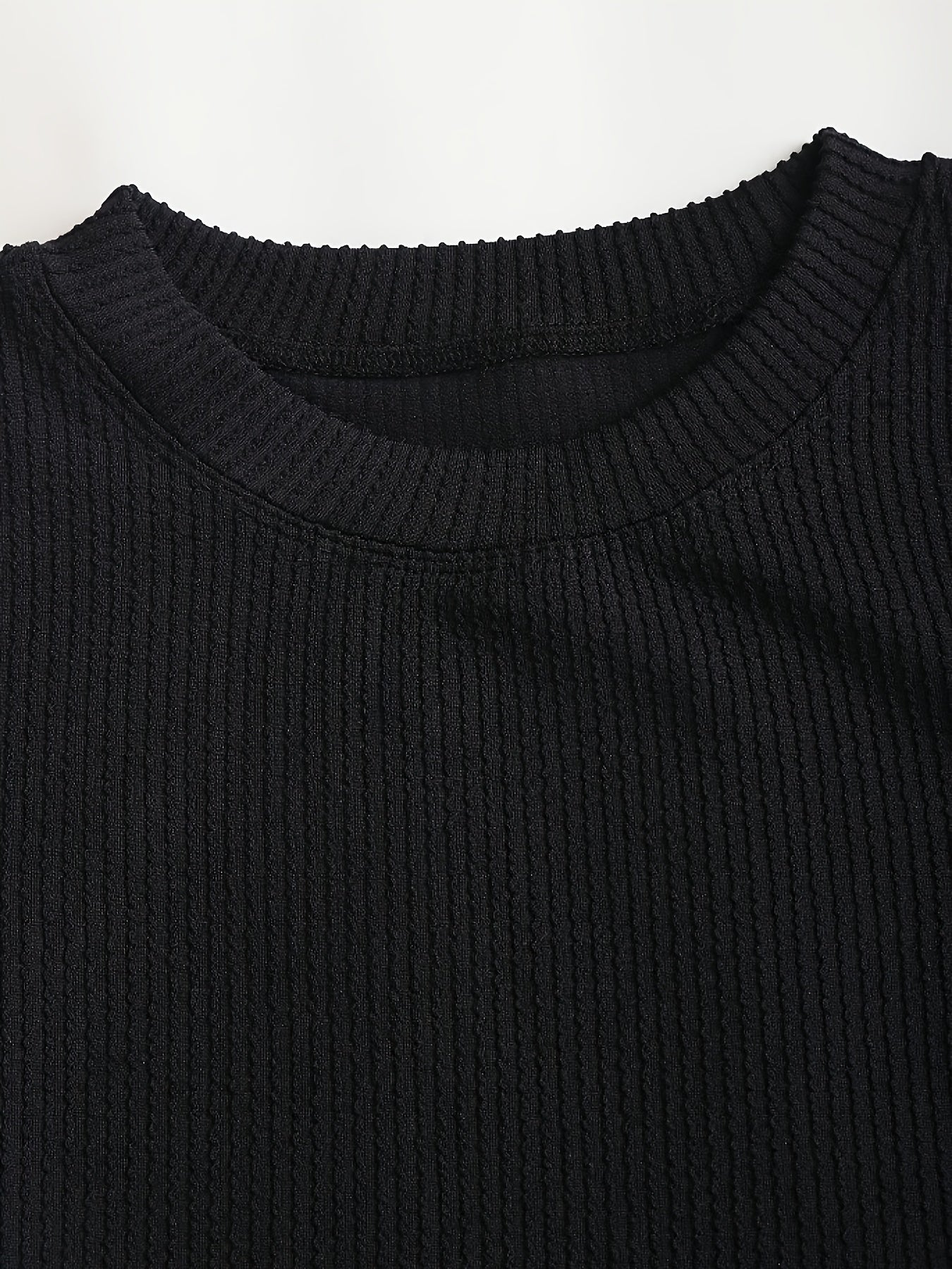 T-shirt Femme Sexy Manches Longues – Moulant Extensible, Ourlet Asymétrique, Tissu Non Transparent, Idéal Automne/Hiver, Tenue Formelle et Quotidienne, Style Élégant et Moderne, Matière Confortable