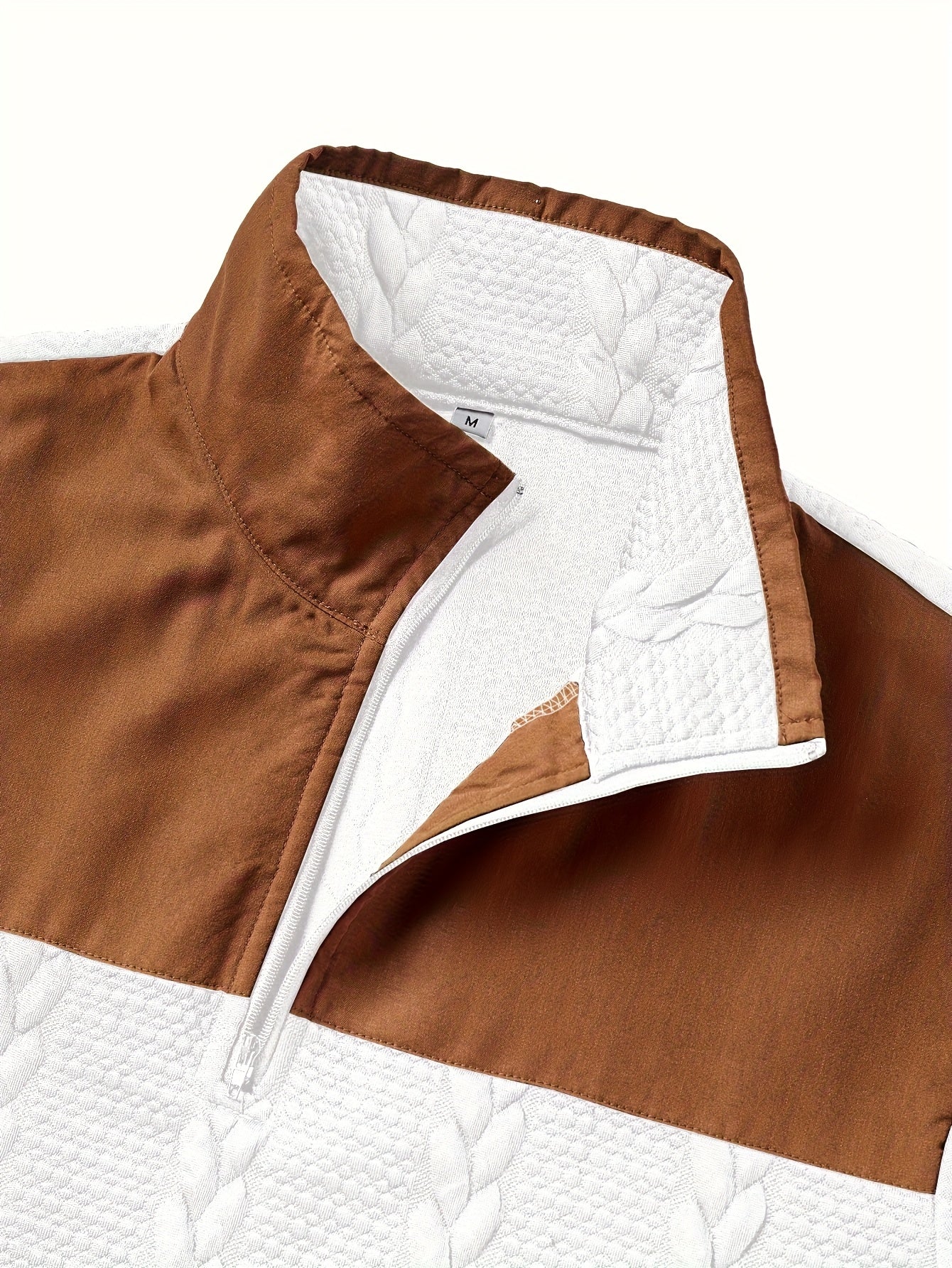 Henley Homme – Automne/Hiver, Manches Longues, Color Block et Zip