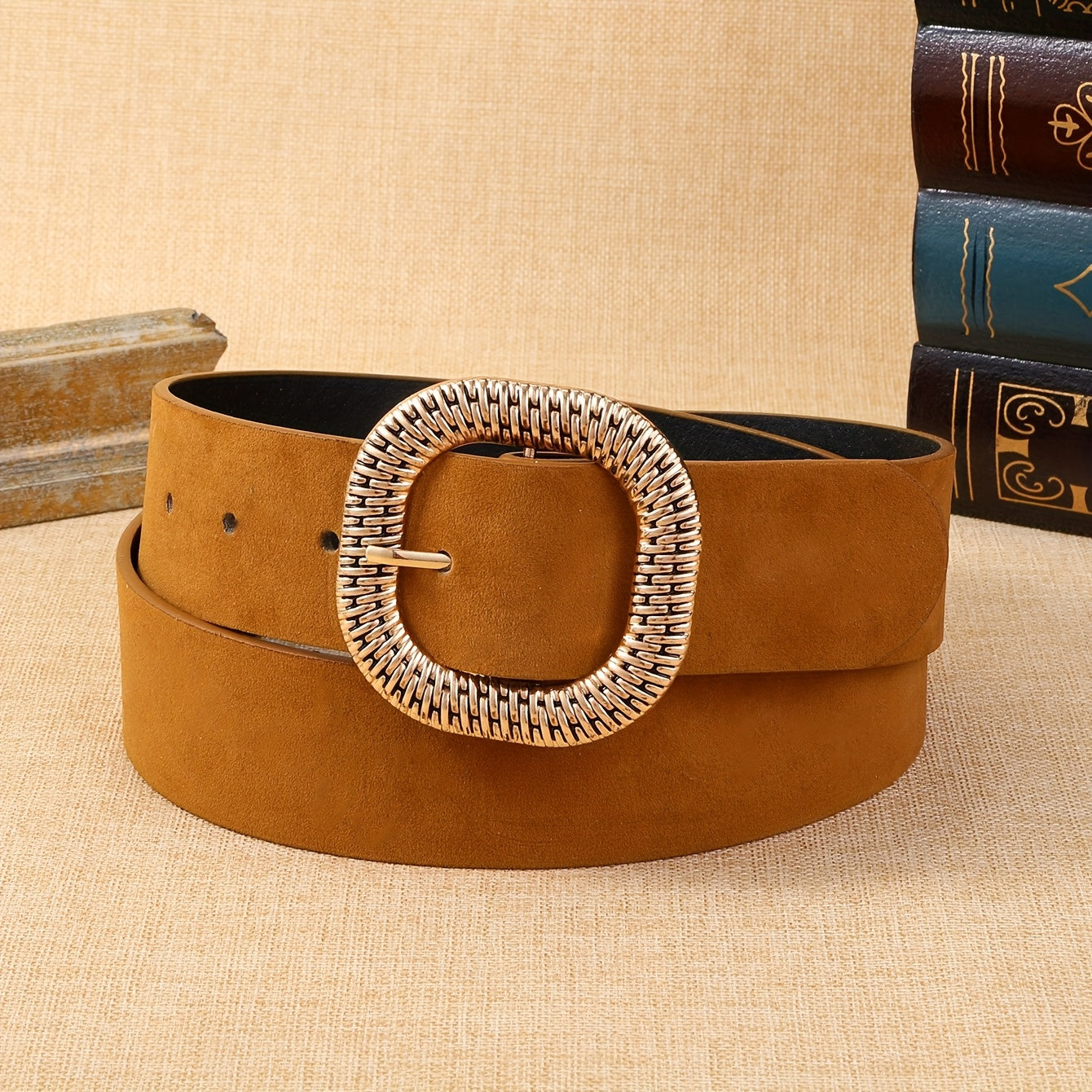 1 lot de 3 ceintures rétro simples et polyvalentes pour femmes – Idéales pour le travail, les sorties ou les passionnées de style, ensemble tendance en PU et suède