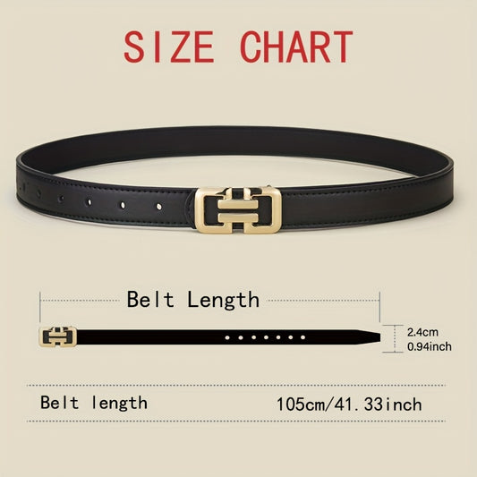 Lot de 3 ceintures pour femmes – Boucles lisses en alliage de qualité, design luxe pour jeans et robes décontractés, polyvalentes pour bureau et tenue décontractée, matériau simili cuir, style classique, ceinture de bureau