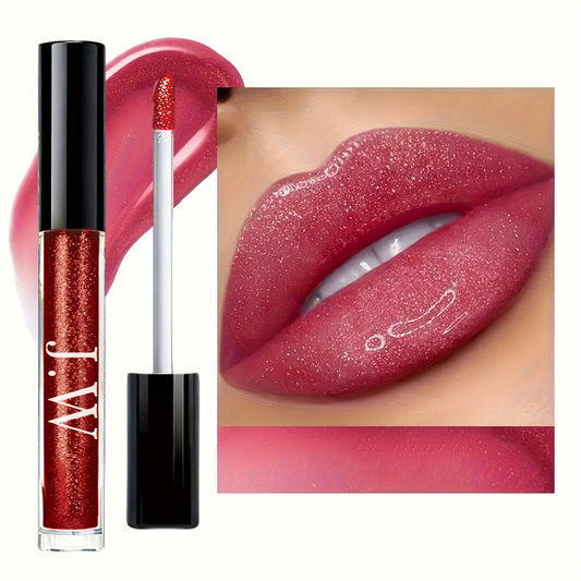 Multi-color Solid Highlight Lip Gloss - 6 Shades to Choose From, Dual-Use Lip Glaze/Eye Shadow Liquid, Women's Favorite Colors, Makeup Essential