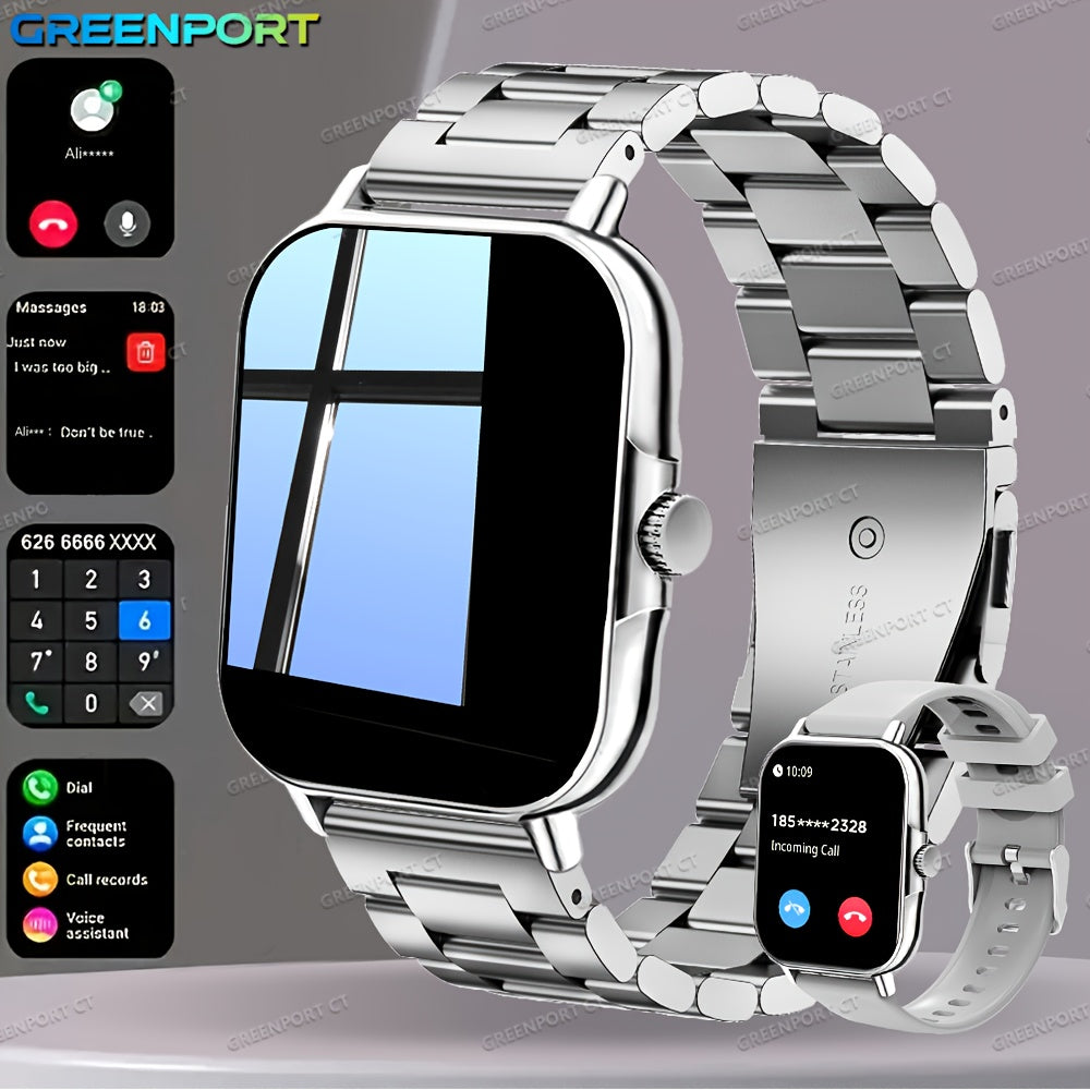 Montre Connectée 2025 Homme & Femme – Dernier Modèle avec Fonctions Multiples : Mode Sport, Alertes Messages, Notifications d’Appels, Réveil, Batterie Rechargeable USB