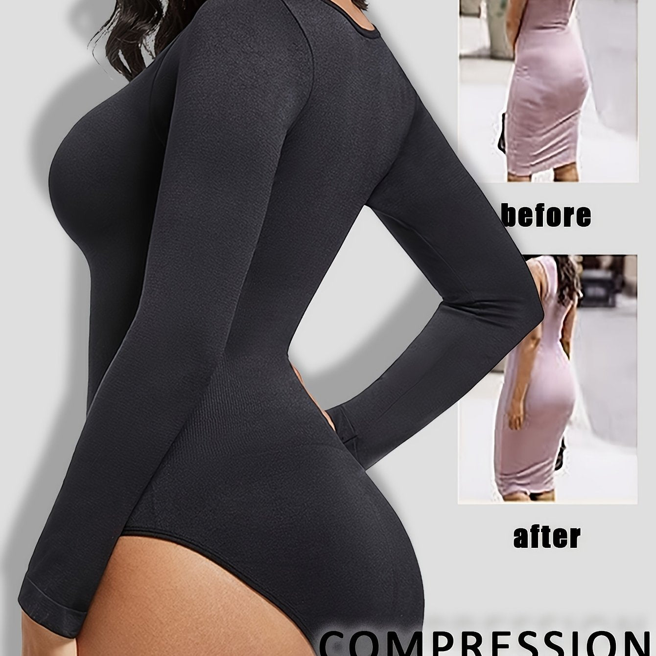 Intégral femme– combinaison sans couture body et leggings, taille haute avec contrôle du ventre, tenue sportive non rembourrée pour gym, course ou tenue décontractée, tissu extensible, vêtements de sport