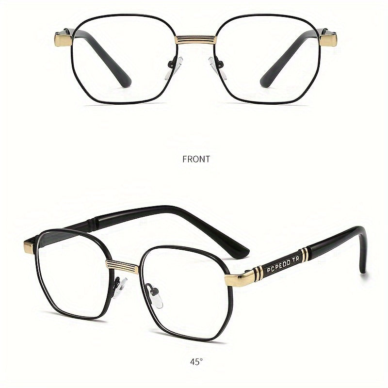 Color block Reading Glasses Computer Presbyopic Glasses High quality metal frame Readers for Women Men +1.0 to +4.0,christmas gifts