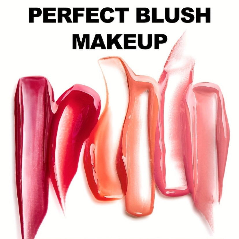 Set de 3 Blush Liquide – Texture Douce, Tenue Longue Durée, Couvrance Moyenne, Teintes Berry et Nude, Blush Crème Naturel pour Joues