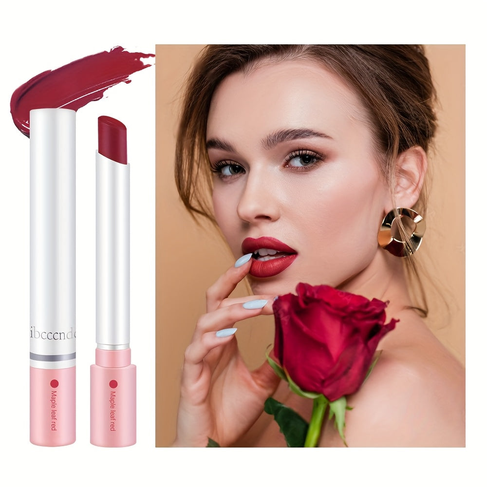 Lakerain's new cigarette box lipstick is easy to apply and won't stick to lip lines. It comes in 4 colors, is waterproof and sweat-proof, and offers a natural lip makeup look