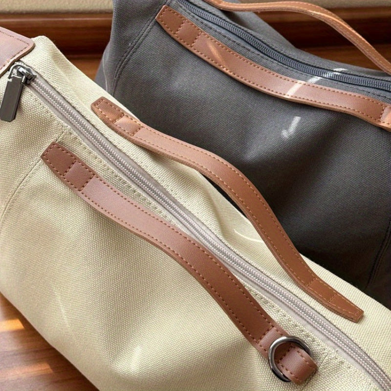 Sac fourre-tout japonais et coréen original – style simple et décontracté, polyvalent, bandoulière pour étudiants et usage quotidien