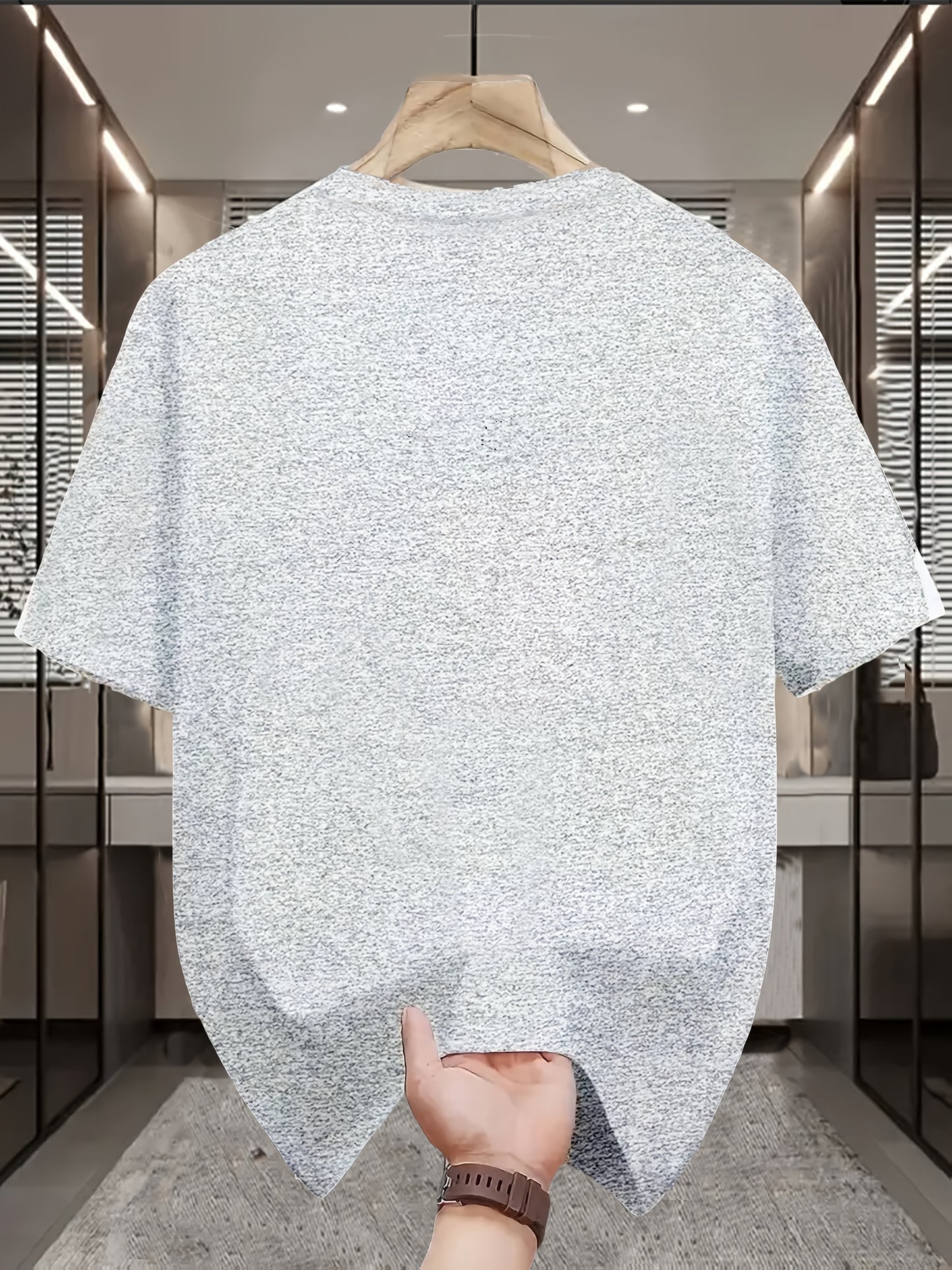 Men'S Casual Graphic T-Shirt - "GAMER" Print, with Lettering, Short Sleeve, Round Neck, Lightweight & Breathable for Summer, Perfect for Casual Attire, Everyday Tshirt | Bold Graphic Tee | Comfortable Fit