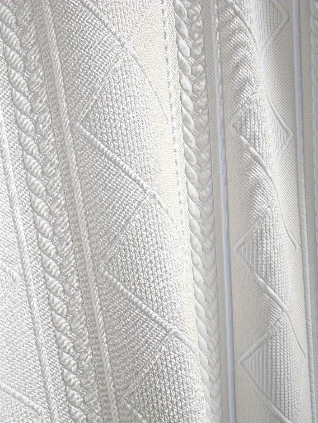 Men'S Stylish Knitted Texture Polo Shirt with Wheat Ear Geometric Pattern, Made from Skin-Friendly Material, Featuring a 4/1 Button Half Placket, Perfect for Casual Wear, Simple And Versatile for Commuting, Trendy And Fashion