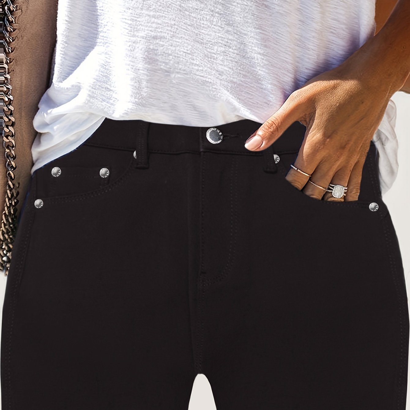 Pantalon pour femmeLongueur Totale
