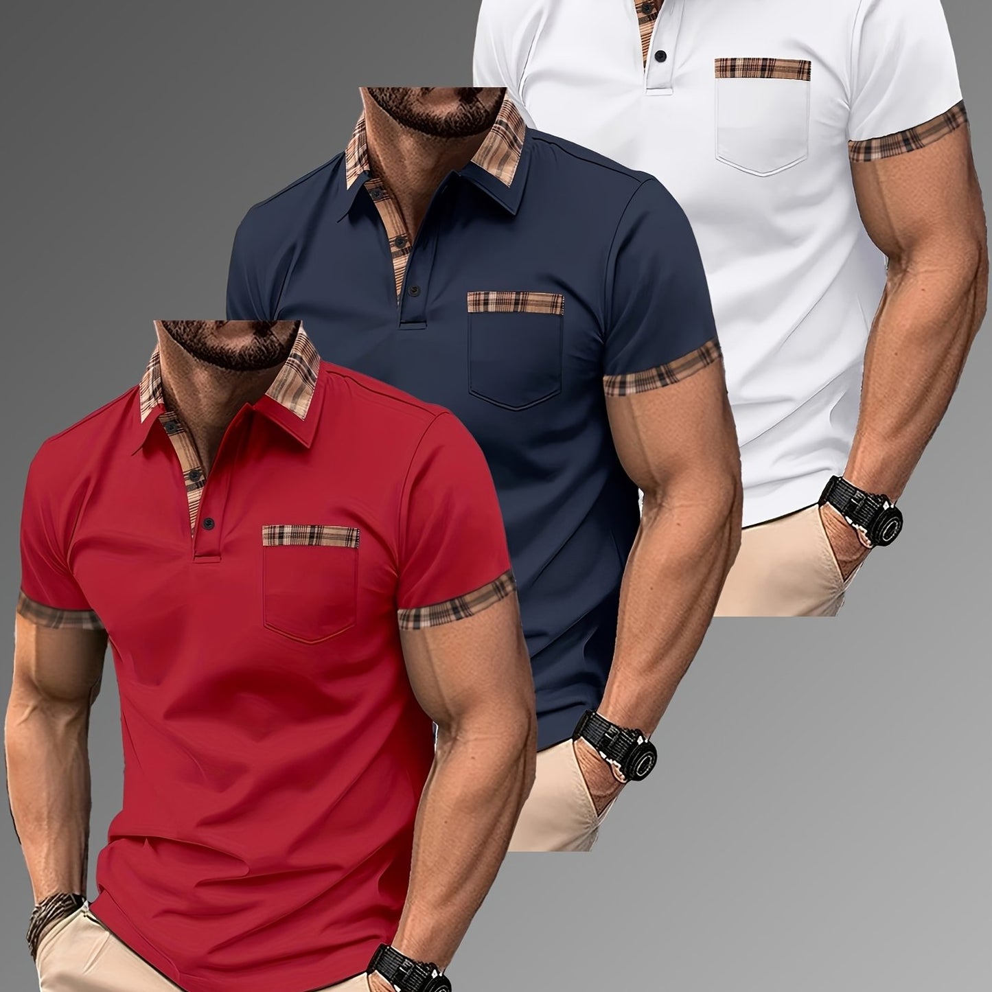 New Three-Piece Set of Men'S Casual Office Attire