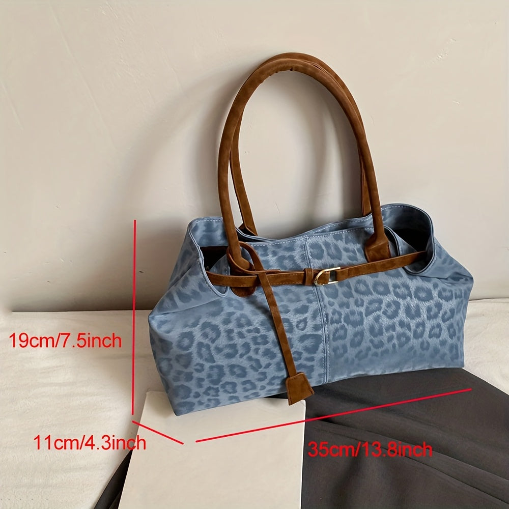 Sac Cabas Femme Vintage – Grande Capacité, Anse Fixe, Sac Élégant Quotidien, Spacieux pour Travail, Shopping et Voyage, Cuir Synthétique Durable, Sac Épaule Classe et Élégant, Sac de Créateur Femme Haute Qualité (Copie)