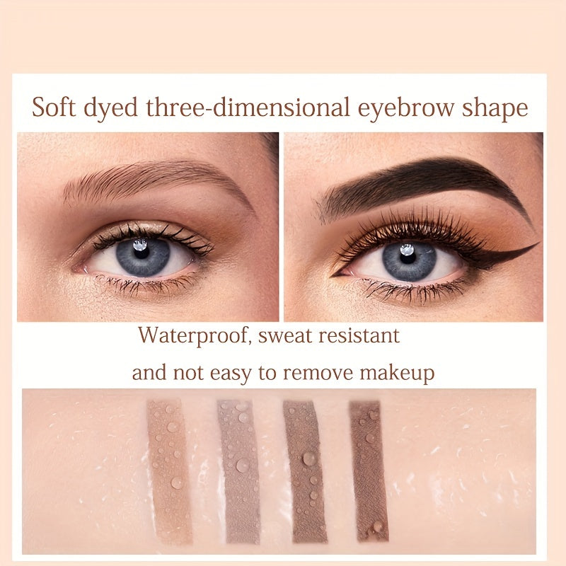Crème à sourcils double embout waterproof et anti-transpiration – Longue tenue