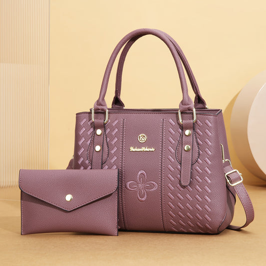 Set Multi-Pièces Femme – Sac Cabas Grande Capacité à Motif Lettres, Tendance et Élégant, Idéal pour Maman, Cadeau Décontracté pour Thanksgiving ou pour Petite Amie