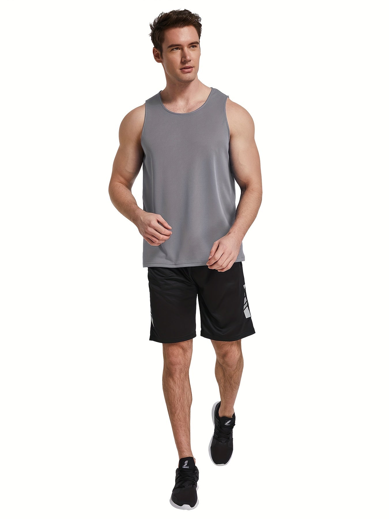 Lot de 6 Débardeurs Sport Homme – Séchage Rapide, Polyester Respirant