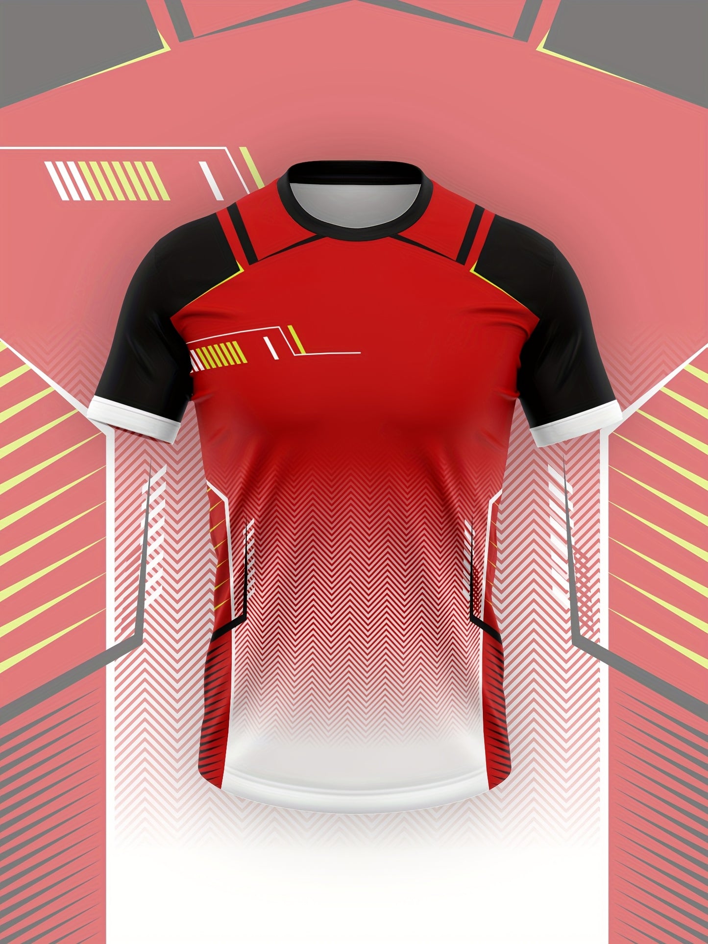 Geometric Creative Sports T-shirt