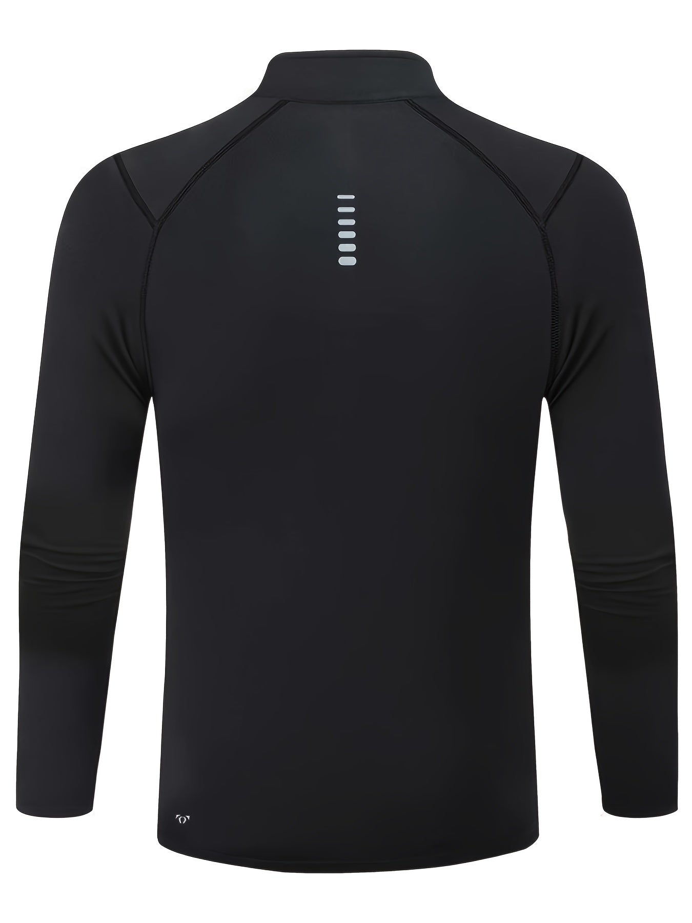 Men's Fitness Long Sleeve T-Shirt, -Lined for Autumn and Winter, Tight-Fitting Basketball Base Layer for Running and Training
