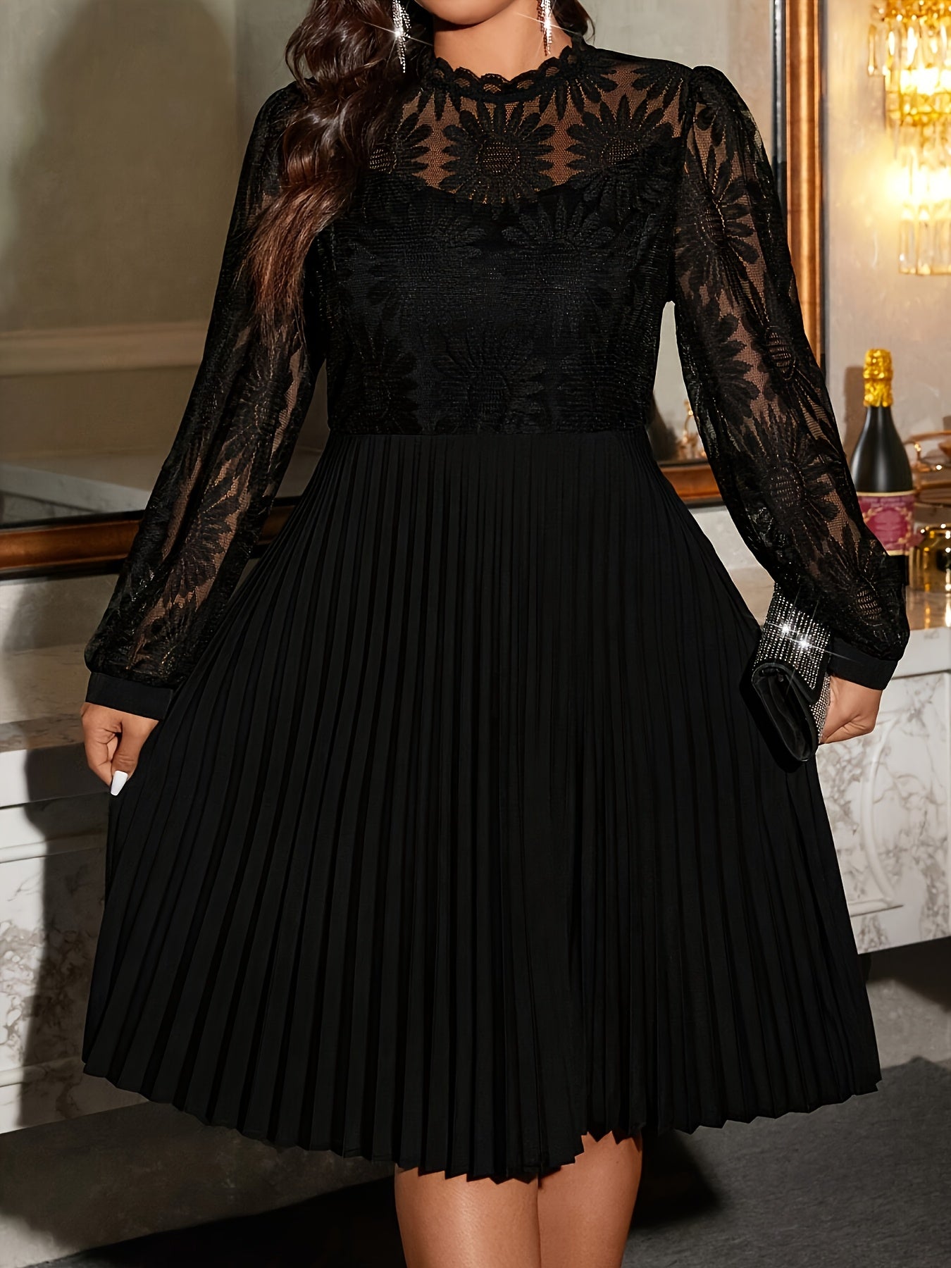 Women'S Elegant Formal & Everyday Dress - Flattering Fit, All-Season Chic Party Wedding Outfit, Elegant Evening Gown for Women, Office, Parties, Highquality Material, Fashion Lovers, Stylish Apparel, Sophisticated Design, Ver