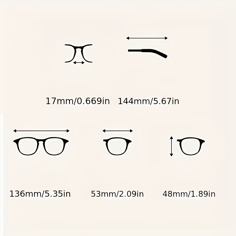 1 Paire de Lunettes Demi-Monture – Design Ovale Métallique Rétro et Tendance