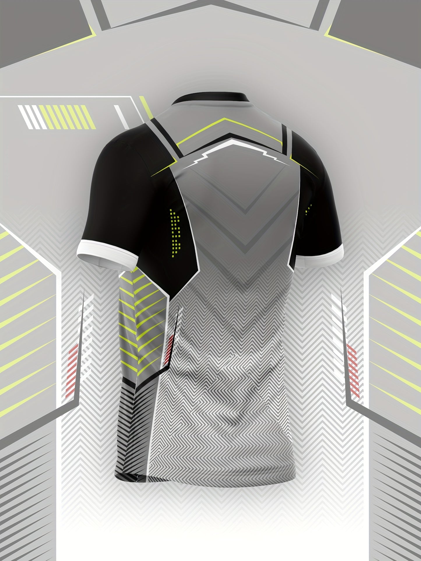 Geometric Creative Sports T-shirt