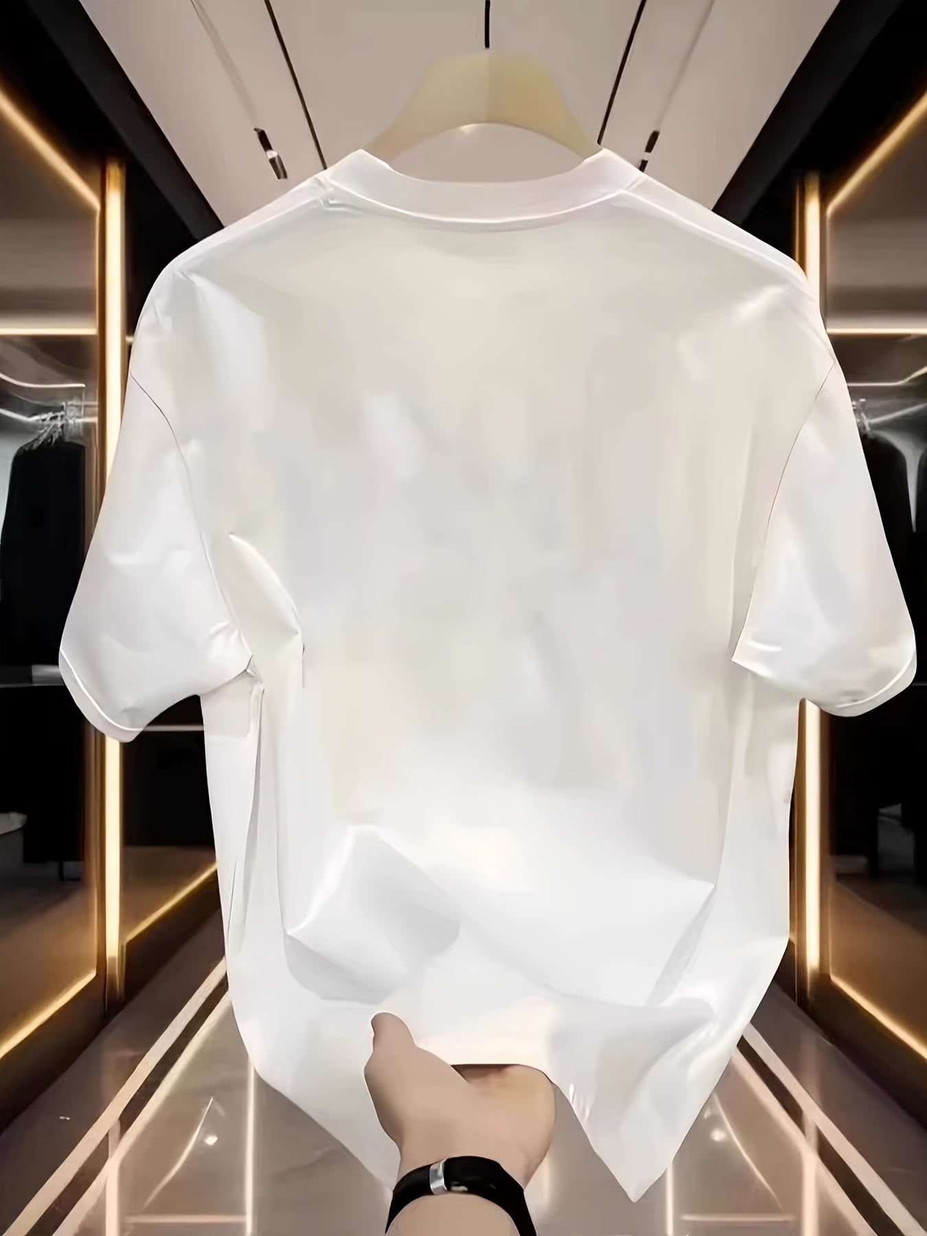 Men'S 100% Cotton Casual Short Sleeve T-Shirt with Vibrant Leopard Print - Summer Round Neck Tee, Regular Fit, Breathable & Comfortable for Casual Attire, Leopard Print Tee, Comfortable Clothing, Modern Casualwear, Durable Fa