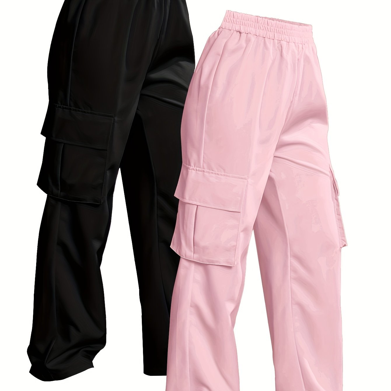 Lot de 2 pantalons cargo Femme