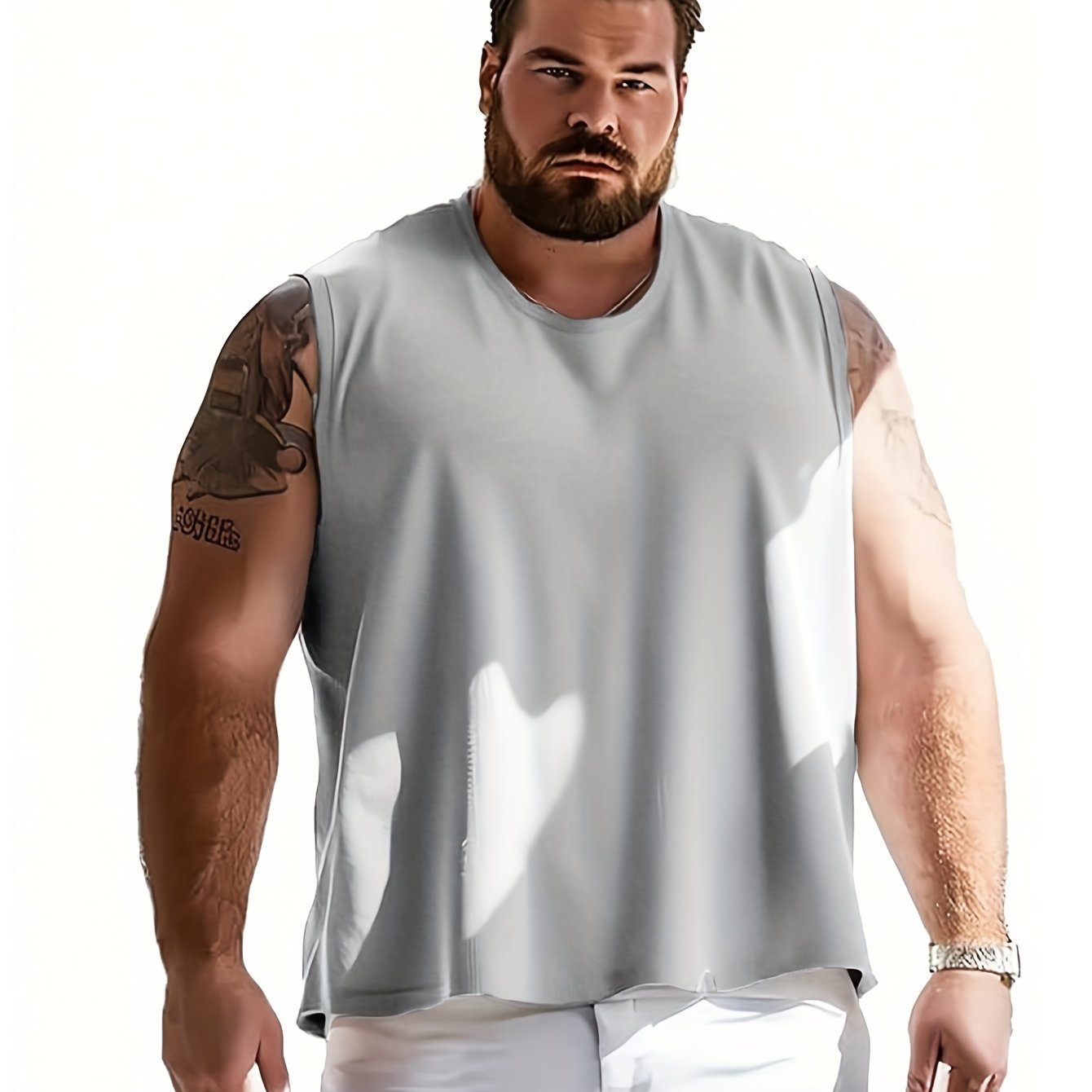 Débardeur Homme Grande Taille – Fitness Été