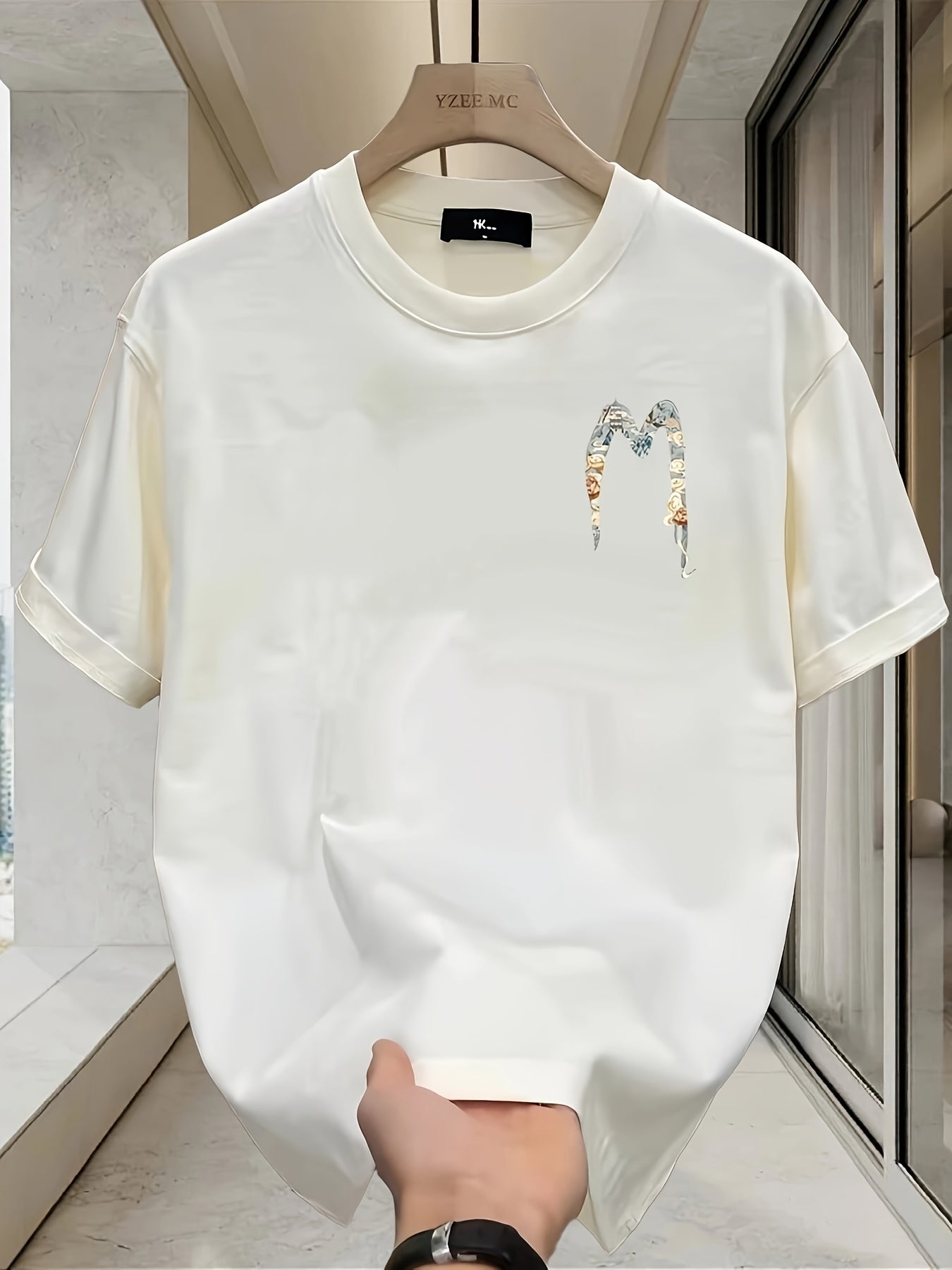 Men'S Heavyweight T-Shirt - Loose Fit Casual Summer Tee with Heart Graphic, Round Neck Short Sleeve Shirt for Everyday & Formal Wear - Breathable Everyday Essential for Valentine's, Father'S Day, Chinese New Year - Ideal Gift