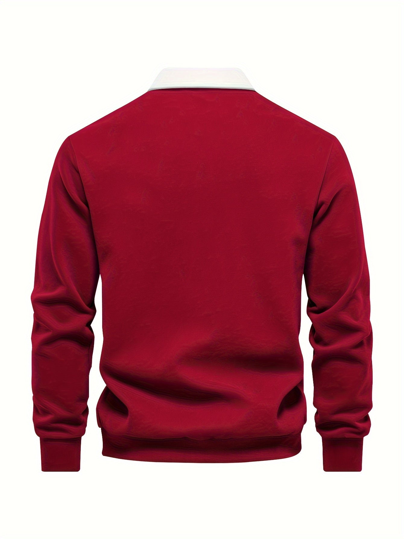 Men's Casual -Lined Long Sleeve Shirt, Comfortable Fabric for Autumn and Winter