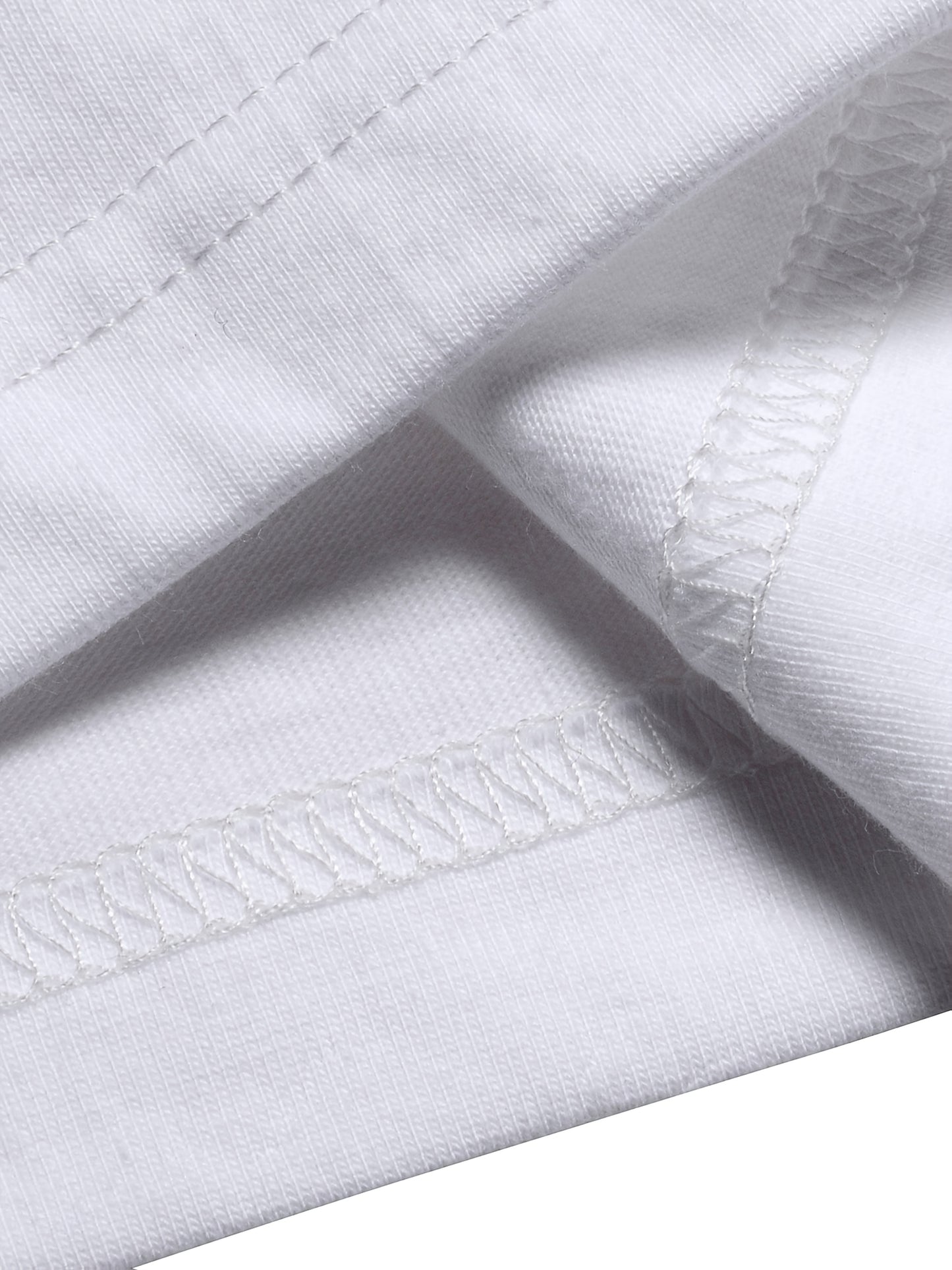 Heavy cotton T-shirt for Men's versatile large size loose summer trendy brand printed handsome youth top