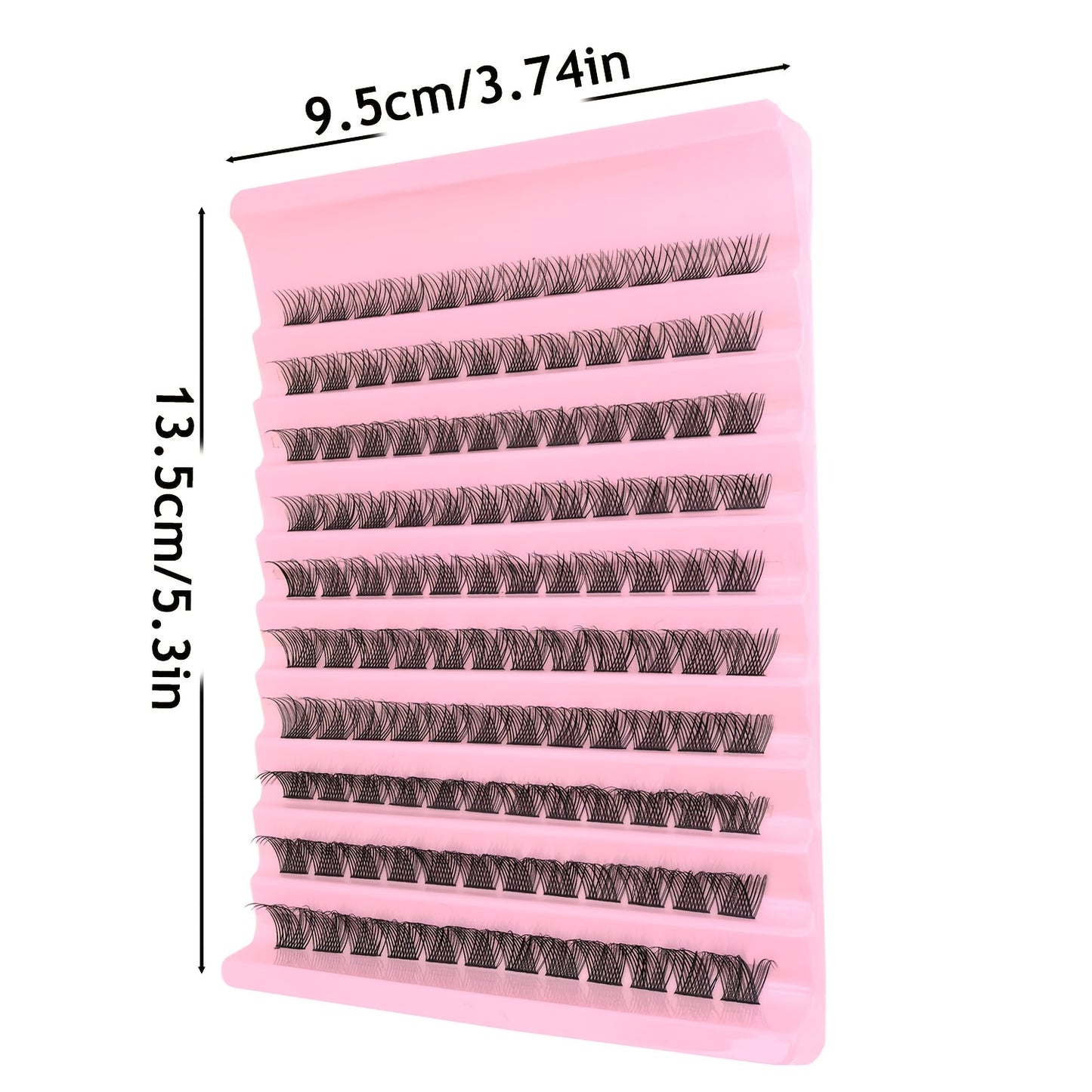 Set Faux Cils — Épais et Naturels, Inclus Colle et Pince, Cils Charmants, Parfait pour DIY à Domicile