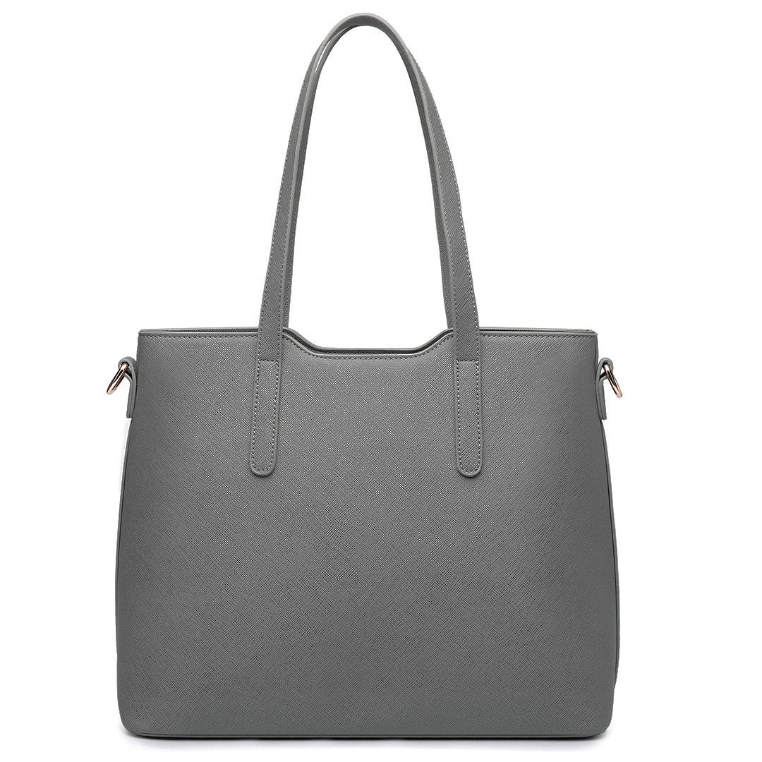 Set de 3 Sacs Cabas Misslulu en Cuir PU – Sac à Main, Sac à Épaule et Sac d’École pour Femmes