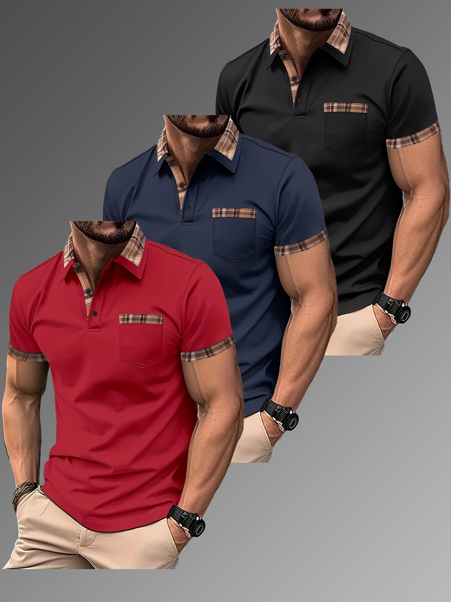 New Three-Piece Set of Men'S Casual Office Attire