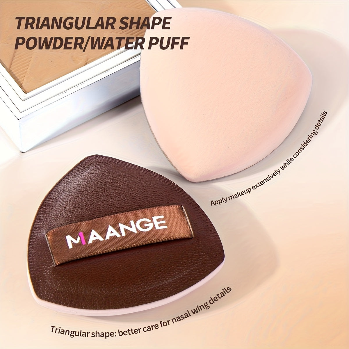 Kit 9 Pinceaux de Maquillage + 2 Éponges – Doux & Facile pour Débutants