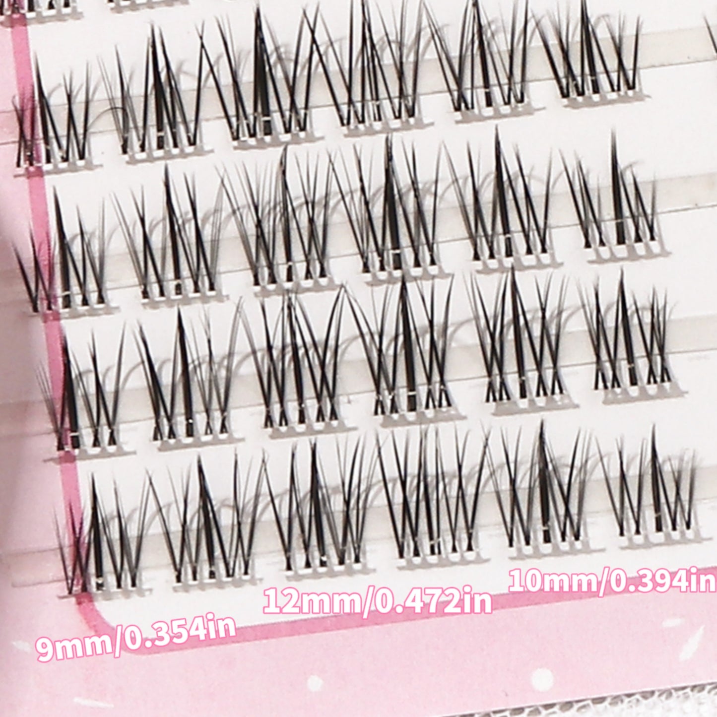 Kit de Cils Faux Multi-Styles – Extensions 3D DIY, Ultra-Fins 0,03–0,07 mm, Styles Naturels, Anime et Doll, Touffes Croisées, Courbure C/D, Longueurs Mixtes 6–15 mm, Réutilisables pour Quotidien et Soirées