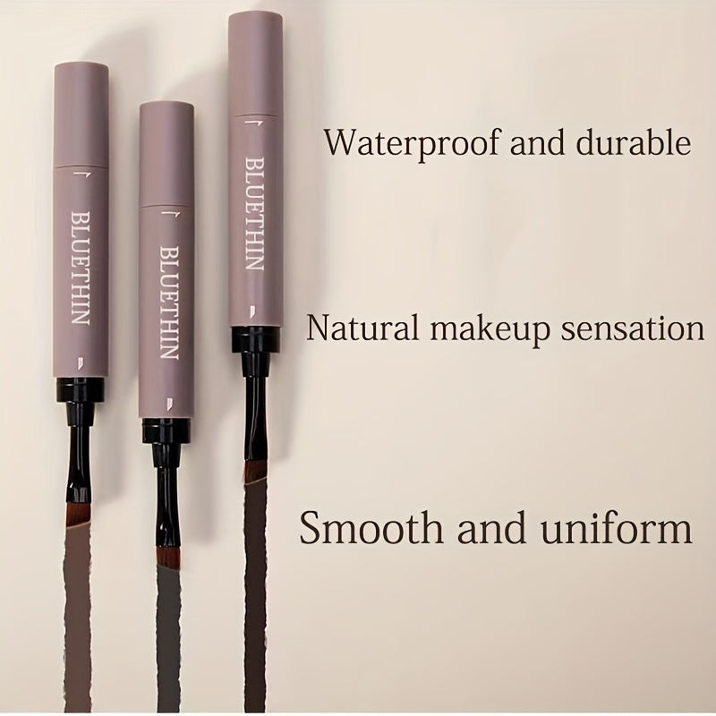 Crème à sourcils double embout waterproof et anti-transpiration – Longue tenue