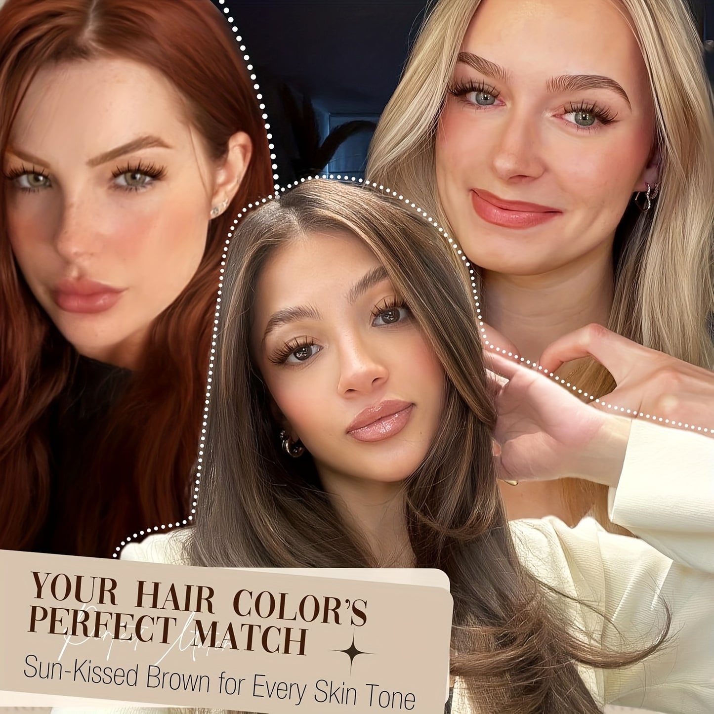 Lot de 120 Touffes de Cils Naturels Bruns – Longs et Épais, Multi-Styles, Effet Œil de Chat, Courbure D, Longueurs 8-16 mm, Idéal Débutants, Extensions DIY