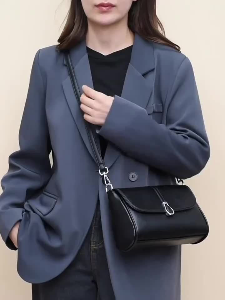 Sac femme– bandoulière simple et polyvalent, pour shopping, travail et sorties