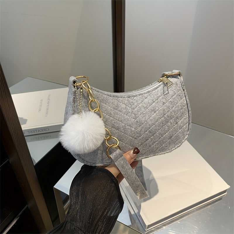 Sac bandoulière femme – élégant et minimaliste avec fermeture zippée, synthétique, intérieur spacieux pour travail et voyages, polyvalent pour usage quotidien et événements formels, construction durable design épuré.