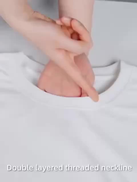 Heavy cotton letter printed short-sleeved T-shirt men's summer loose and versatile top