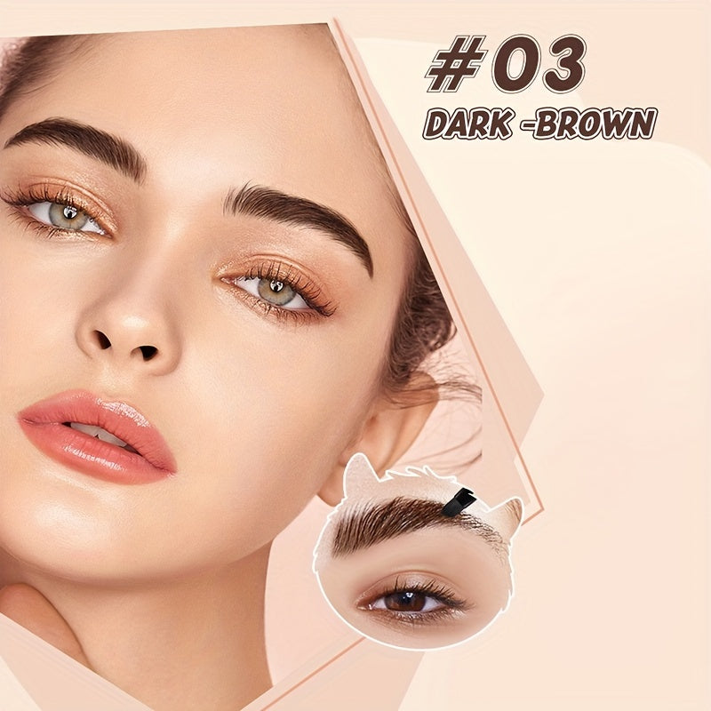 Crème à sourcils double embout waterproof et anti-transpiration – Longue tenue