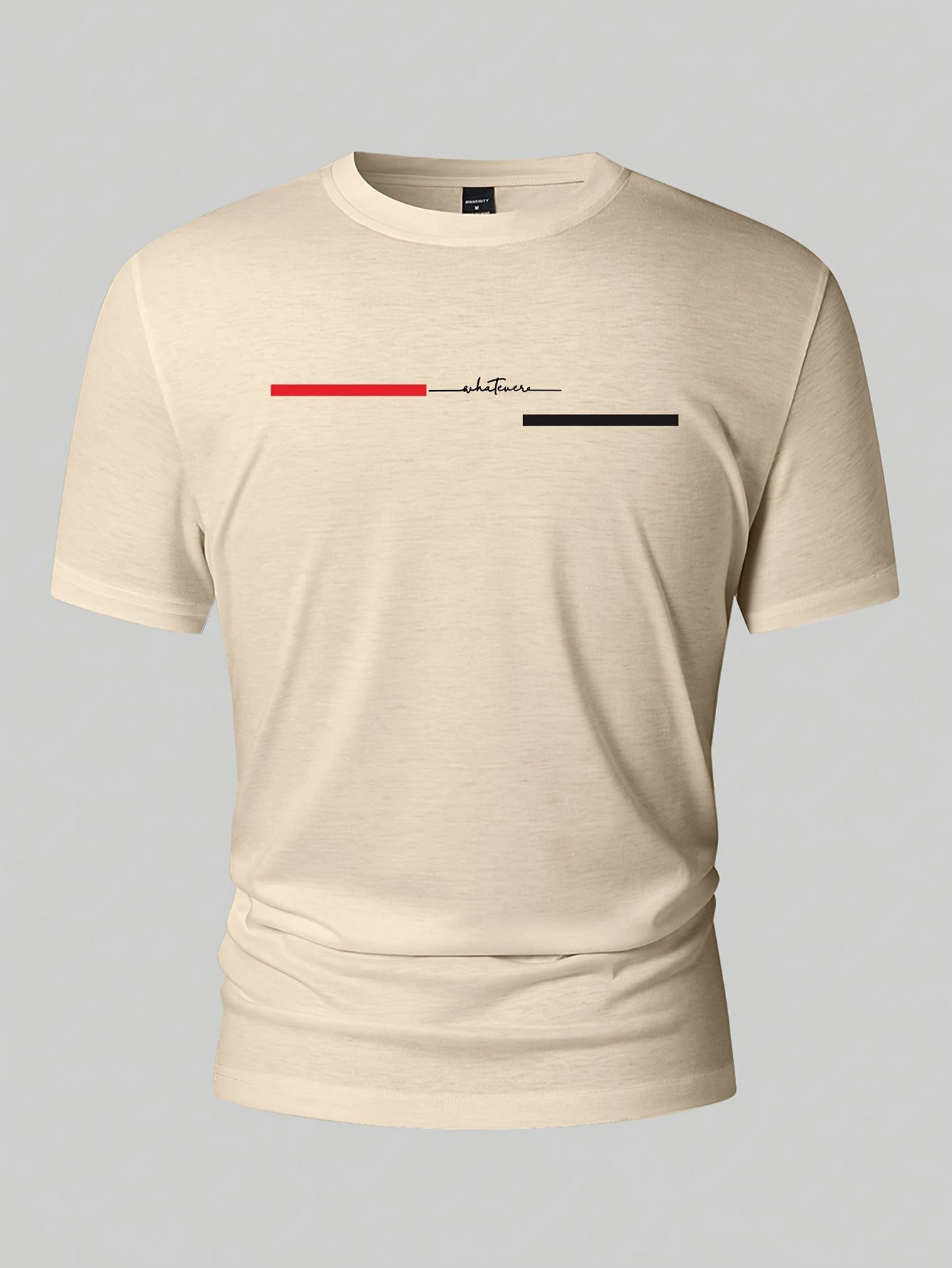 Men'S Casual Crew Neck T-Shirt with "BRO" Print - Soft, Breathable, Short Sleeve Top for Casual Attire, Everyday Tshirt|Minimalist Design|Comfortable Fit