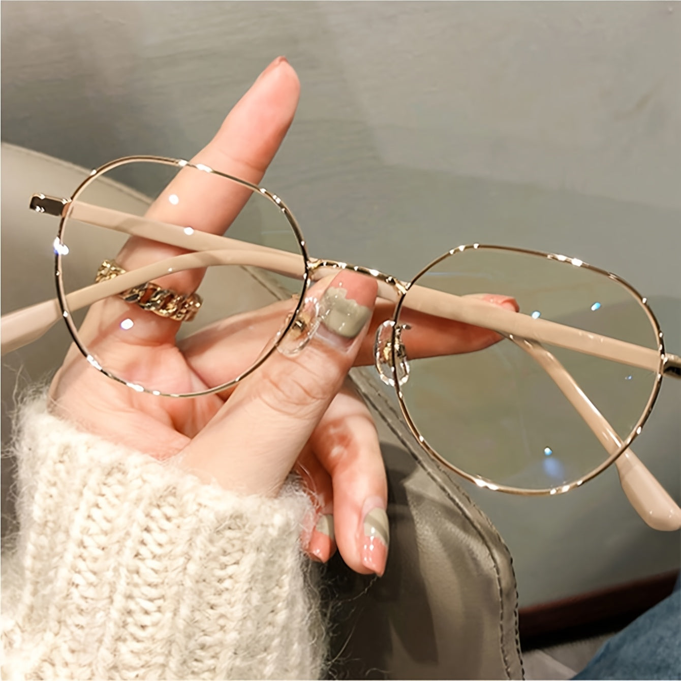 Lunettes anti-lumière bleue stylées – Idéales pour écrans